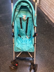 Teal Compact Baby Stroller