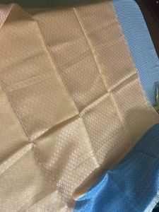 Elegant Blue Woven ponadai shawl
