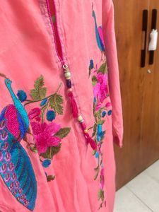Elegant Pink Kurta