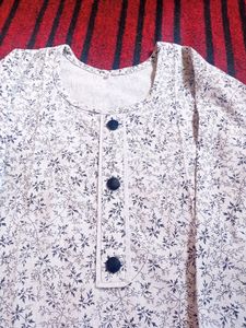 Printed kurti set