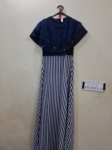 Stylish Striped Maxi Dress