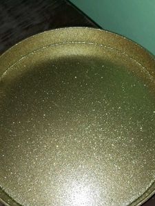 Gold Glitter Serving Tray