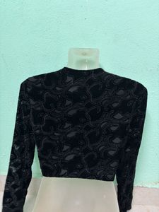 Velvet Cropped Bolero 🖤