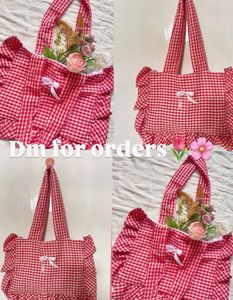 ✨Gingham Tote Bag💖✨