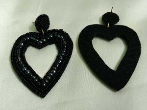 Black Earrings No 3