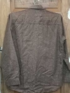 Stylish Floral Brown Shirt