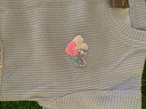 Kangarro Kids Sweater Sky Blue Colour