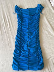 Zara Blue Bodycon Dress