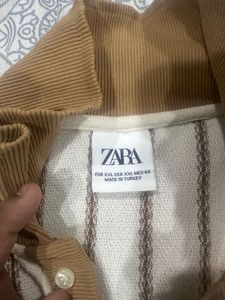Zara Striped Polo TShirt For Men