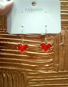 Heart Hoop Earrings