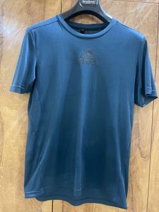 Adidas Gym Tshirt Olive Black Blue