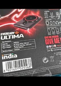 Eveready Ultima 20000 mAh And 5000mah Power Bank