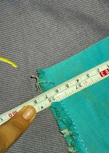 Teal Wash High-Waisted Jeans