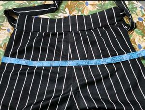Striped Wide-Leg Pants