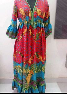 Boho Tunic with Colorful Print
