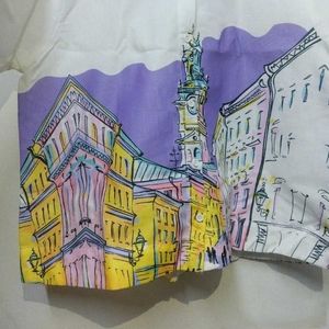 Colorful Cityscape Shirt