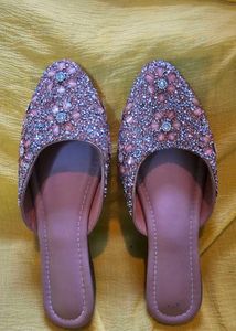Embellished Ballet Flats
