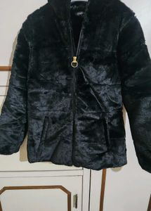 Chemistry Classy  Black Fur Jacket