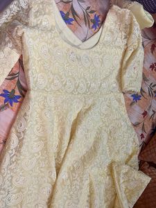 Elegant Embroidered Kurta Set-  Not used