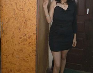 Black Mini Dress One Shoulder