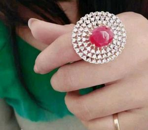 Sparkling Silver Ring