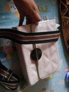 White Sling Bag