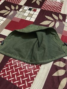 Green Fleece Lined Jacket