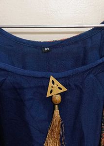 Blue Ethnic Kurta Set