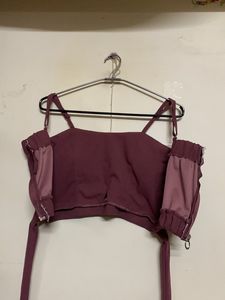 Crop Top, Back Side Chain, You Can Tie That Sid