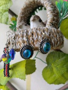 3 Hanging Earrings