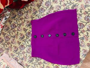 Chic Purple Skirt