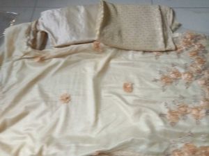 Elegant Fabric Set Kurti Pajama And Chunni
