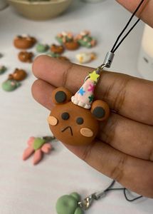 Set of 4 Clay Charms