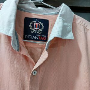 Indian Tag Orange Shirt