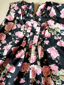 Pink Rose Pattern Top