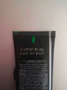 Pond's Bright Miracle Detox Face Wash