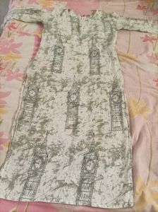 🌟 Beautiful Pure Cotton Kurti for Sale - Size S