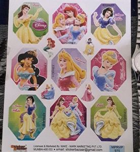 Disney Princess Stickers