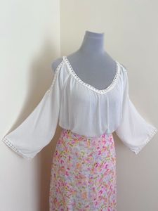 100% LACE COTTON TUNIC