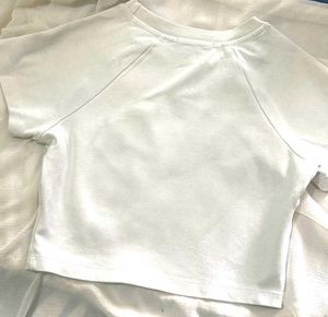 White Baby Tee