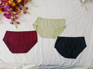 🇳🇿❤️💫 Pack Of Three Silky Stuff Panties