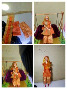 3 Doll Ethnic Outfit Combo pack.