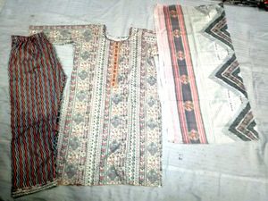 680/_+&amp;1 Printed Salwar Kameez Suit Set