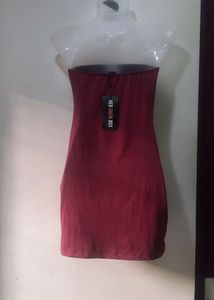 🤩Price Only For Today🤩 Maroon Bodycon Dress