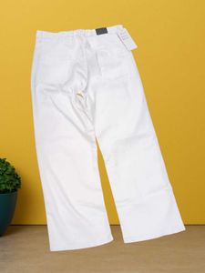 🥰M@74 Size-32 White Flare Jeans
