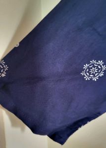 Elegant Blue Printed Kurti