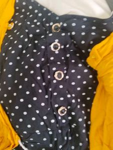 Polka Dot Dress with Shrug