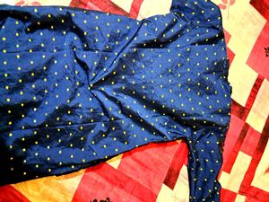 Elegant Navy Blue Kurta