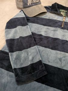 Unisex Ralph Lauren Pullover Velour Sweatshirt