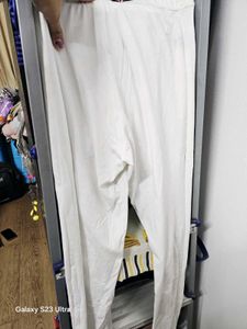 Ankle Length White Legging
